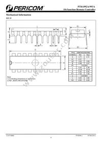 PT8A992APE Datasheet Page 8