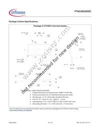 PTAC260302SCV1R250XTMA1 Datasheet Page 9