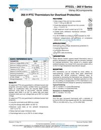 PTCCL13H321HTE Datasheet Cover
