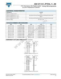 PTCSL40T151DBE Datasheet Page 2