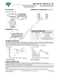 PTCTZ3MR500STE Datasheet Page 2