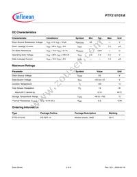 PTF210101M V1 Datasheet Page 2
