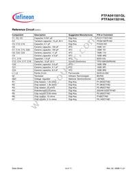 PTFA041501HL V1 R250 Datasheet Page 8