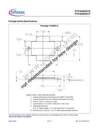 PTFA092201FV4R250XTMA1 Datasheet Page 9