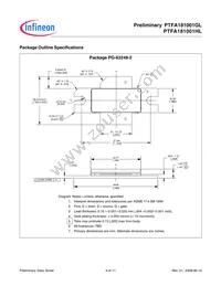 PTFA181001HL V1 R250 Datasheet Page 9