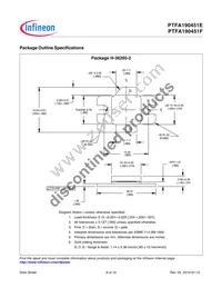 PTFA190451FV4R250XTMA1 Datasheet Page 8