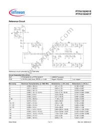 PTFA192401FV4R250XTMA1 Datasheet Page 7