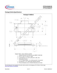 PTFA192401FV4R250XTMA1 Datasheet Page 9