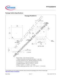 PTFA220081MV4S500XUMA1 Datasheet Page 16