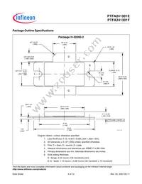 PTFA241301F V1 Datasheet Page 9