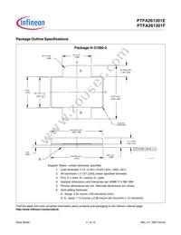 PTFA261301F V1 Datasheet Page 11