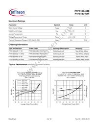 PTFB183404E-V1-R250 Datasheet Page 3
