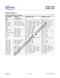 PTFB211501FV1R0XTMA1 Datasheet Page 10