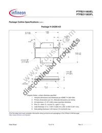 PTFB211803FLV2R0XTMA1 Datasheet Page 13