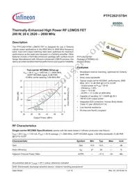 PTFC262157SH-V1-R250 Datasheet Cover