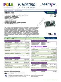 PTH03050WAST Datasheet Cover