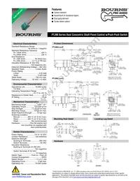 PTJ902-030S-104A2 Datasheet Cover