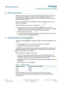 PTN3356BS/F1Z Datasheet Page 11