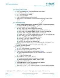 PTN3356BS/F2MP Datasheet Page 2