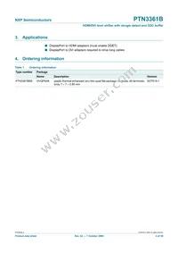 PTN3361BBS Datasheet Page 4