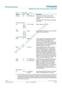 PTN3361BBS Datasheet Page 9