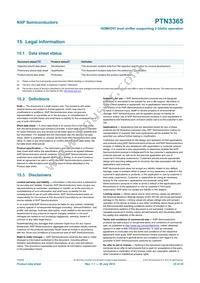 PTN3365BSMP Datasheet Page 23