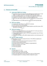 PTN3380BBS Datasheet Page 3