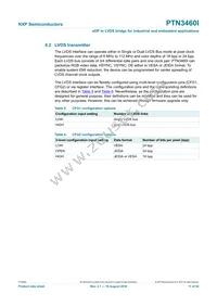 PTN3460IBS/F2Z Datasheet Page 11