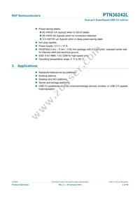 PTN36242LBS Datasheet Page 2