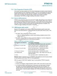 PTN5110THQZ Datasheet Page 13