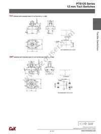 PTS125VJM73 LFS Datasheet Page 3