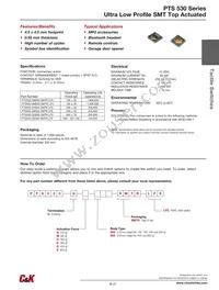 PTS530 GS065 SMTR LFS Datasheet Cover