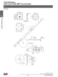 PTS540JK035SMTRLFS Datasheet Page 2