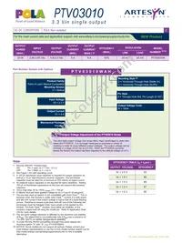 PTV03010WAD Datasheet Page 2