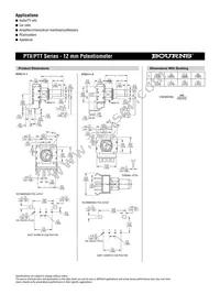 PTV112-4425A-A203 Datasheet Page 2