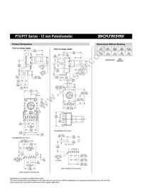 PTV112-4425A-A203 Datasheet Page 3
