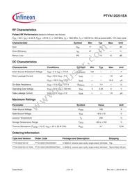 PTVA120251EAV2XWSA1 Datasheet Page 2