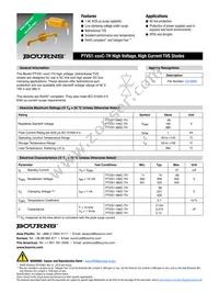 PTVS1-380C-TH Datasheet Cover