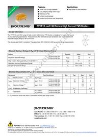 PTVS10-076C-SH Datasheet Cover