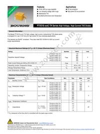 PTVS10-470C-TH Datasheet Cover