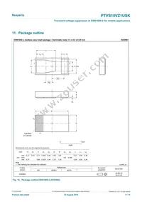 PTVS10VZ1USKYL Datasheet Page 9