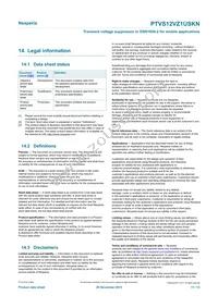 PTVS12VZ1USKNYL Datasheet Page 11