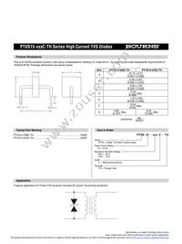 PTVS15-076C-TH Datasheet Page 2