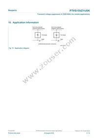 PTVS15VZ1USKYL Datasheet Page 8