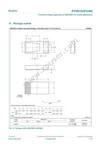 PTVS15VZ1USKYL Datasheet Page 9