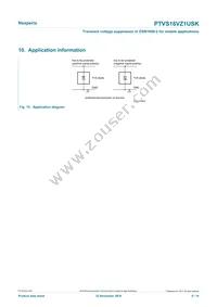 PTVS18VZ1USKYL Datasheet Page 8