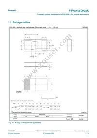 PTVS18VZ1USKYL Datasheet Page 9