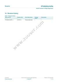 PTVS22VU1UPAZ Datasheet Page 11