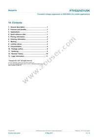 PTVS22VZ1USKYL Datasheet Page 13