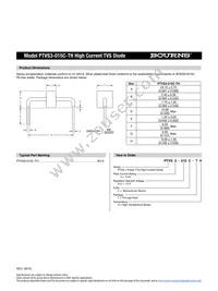 PTVS3-015C-TH Datasheet Page 3